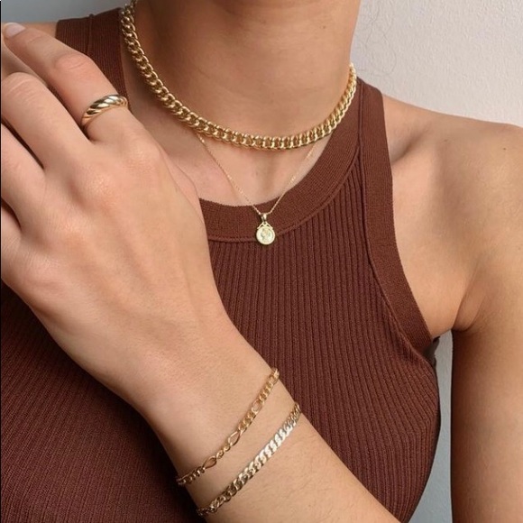 Brand New 14k Gold Plated Croissant Ring - Picture 6 of 8